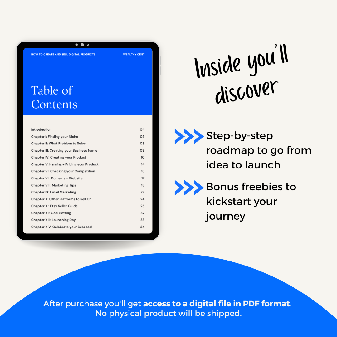 How to Create and Sell Digital Products