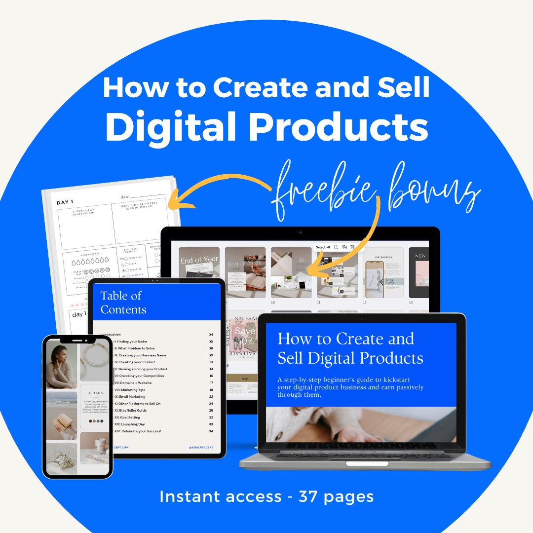 How to Create and Sell Digital Products